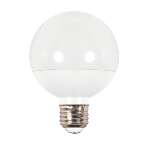 GoodBulb 6W LED G25 Globe Light Bulb E26 Medium Base 5000K Daylight 450 Lumens Dimmable 120V 2 Pack