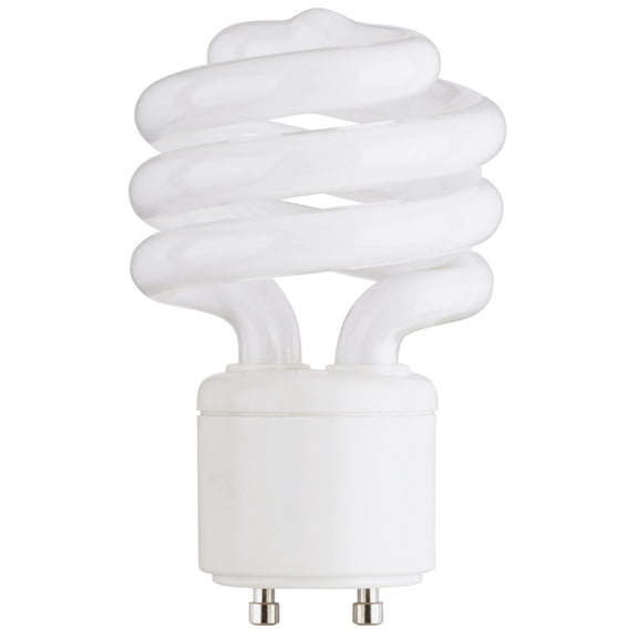GoodBulb CFL Spring Lamp 18W 3500K GU24 Twist and Lock Base 120V 1 Pack
