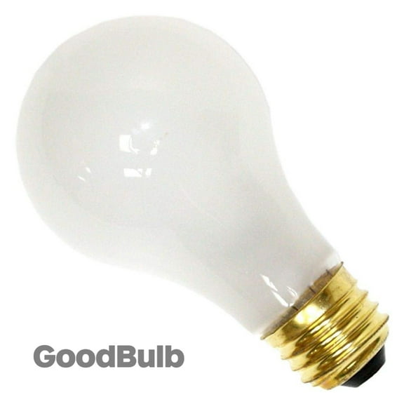 GoodBulb Frosted Dimmable 50A19F/12 50-Watt A19 Frost 12 Volt Incandescent Bulbs - Pack of 48