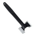 thumbnail image 1 of GoodCook 10" Heavy-Duty Aluminum Dual-Sided Meat Tenderizer Mallet, Black/Silver, 1 of 6
