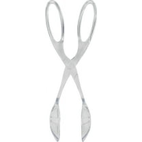 GoodCook 11" BPA-Free Plastic Salad Serving Tongs, Clear
