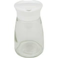 thumbnail image 1 of Sugar Dispenser with Spouted Lid 12 oz., Glass, Clear/White, Goodcook, 1 of 9