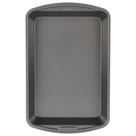 GoodCook Everyday 13 x 9 Inch Nonstick Steel Baking Pan, Gray