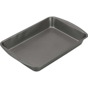13" x 9" Rectangular Nonstick Steel Bake and Roast Pan, Gray, GoodCook