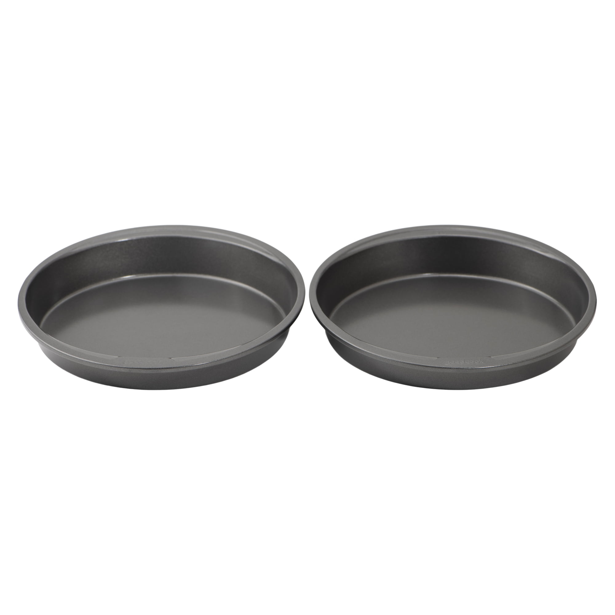 GoodCook 2 Pack Nonstick 9 inch Round Cake Pan Carbon Steel