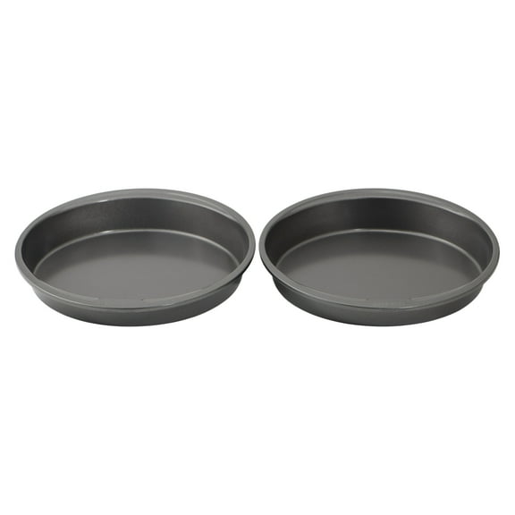 GoodCook 2-Pack Nonstick 9-inch Round Cake Pan, Carbon Steel