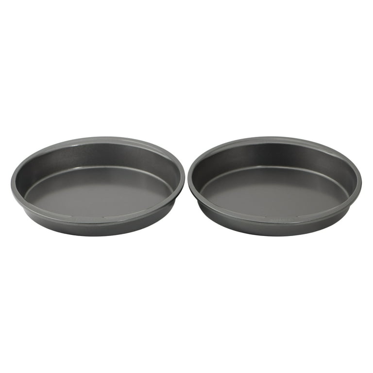 GoodCook 2-Pack Nonstick 9-inch Round Cake Pan, Carbon Steel