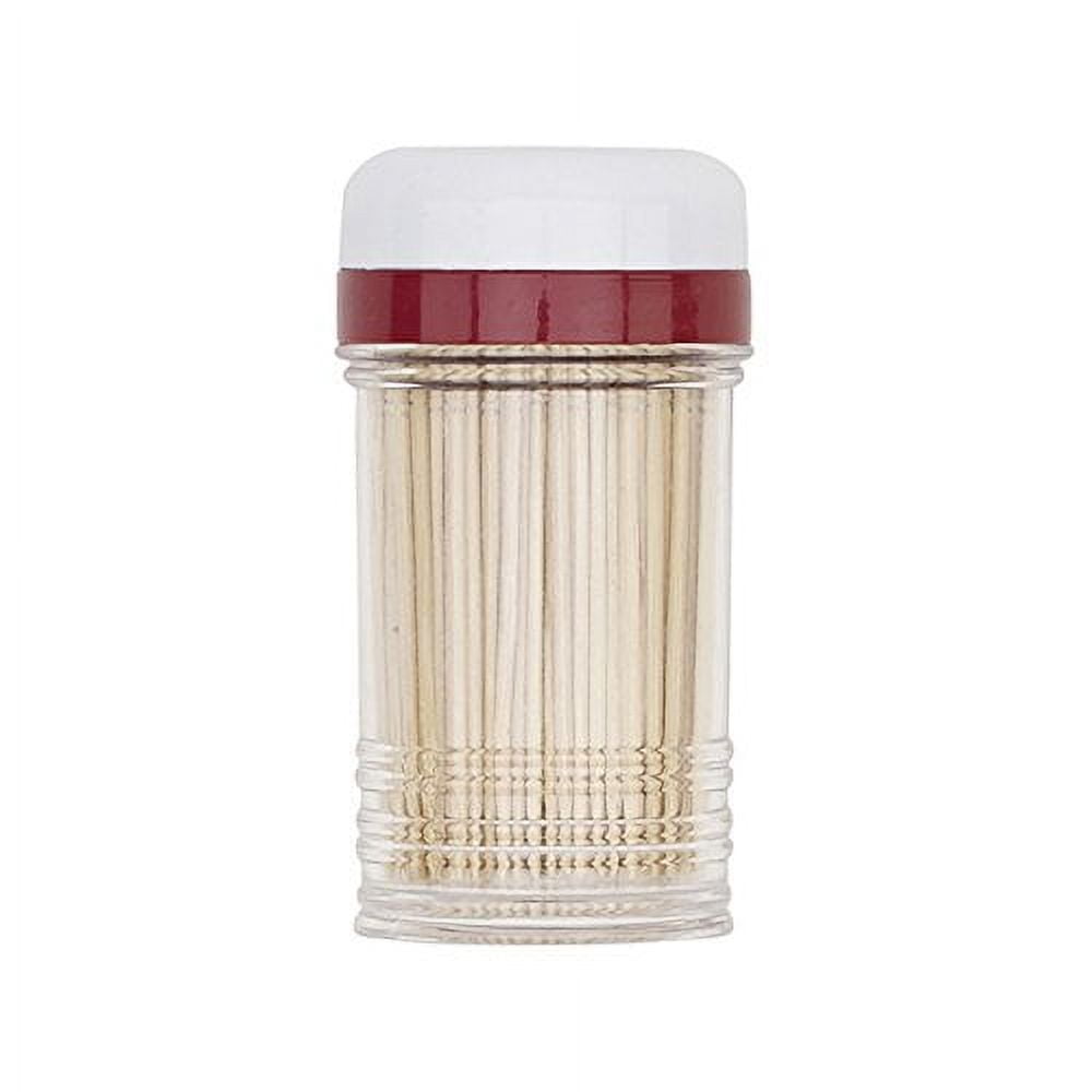 Clear plastic toothpicks deals