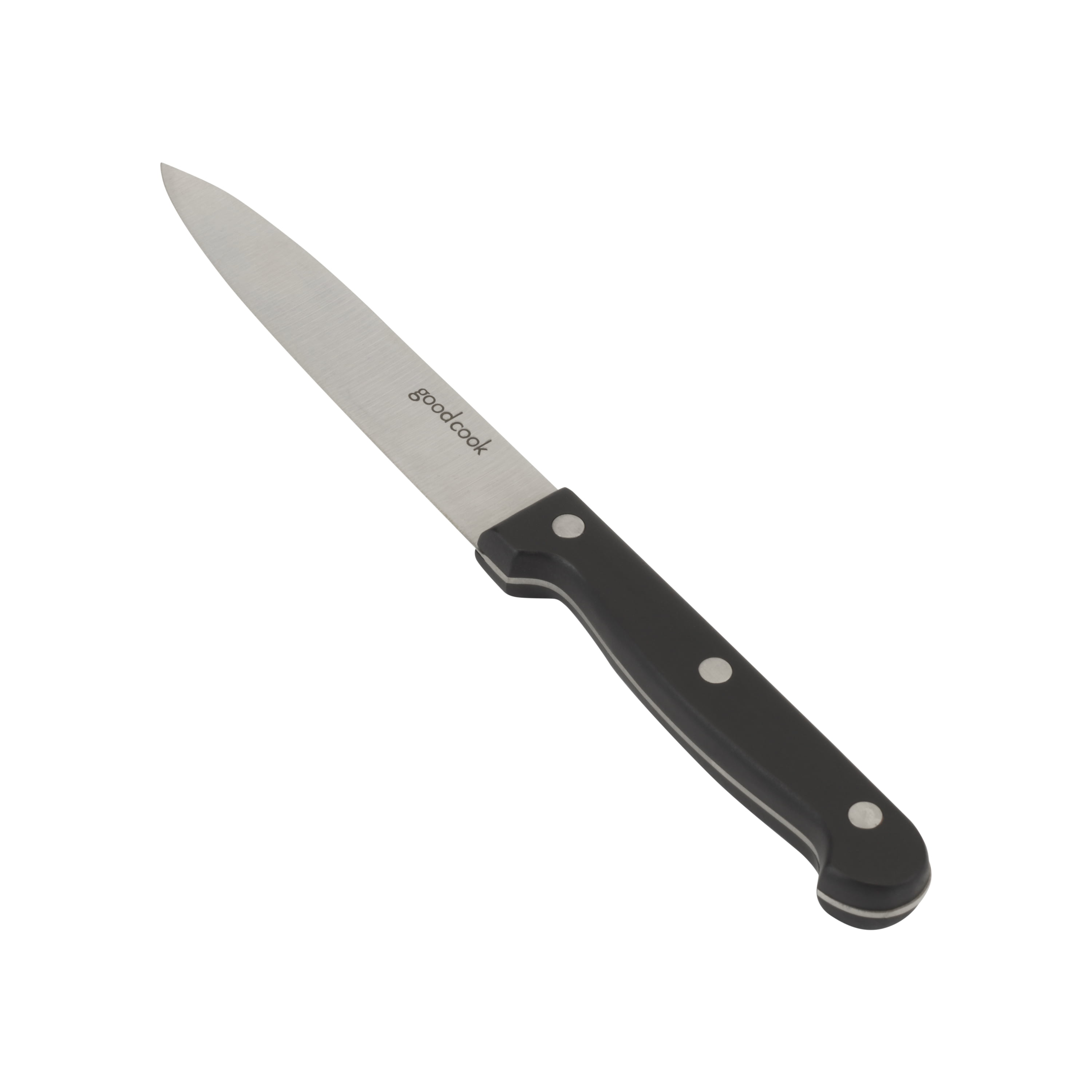  Good Cook 6-Inch Fine Edge Cook's Knife,Silver/Black: Chefs  Knives: Home & Kitchen