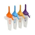 GoodCook 4-Piece BPA-Free Plastic Ice Pop and Frozen Treats Maker, Multicolor