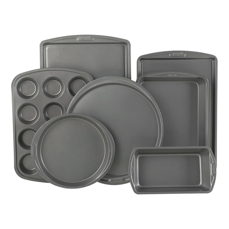 Free Shipping! GoodCook 7-Piece Assorted Non-Stick Steel Bakeware