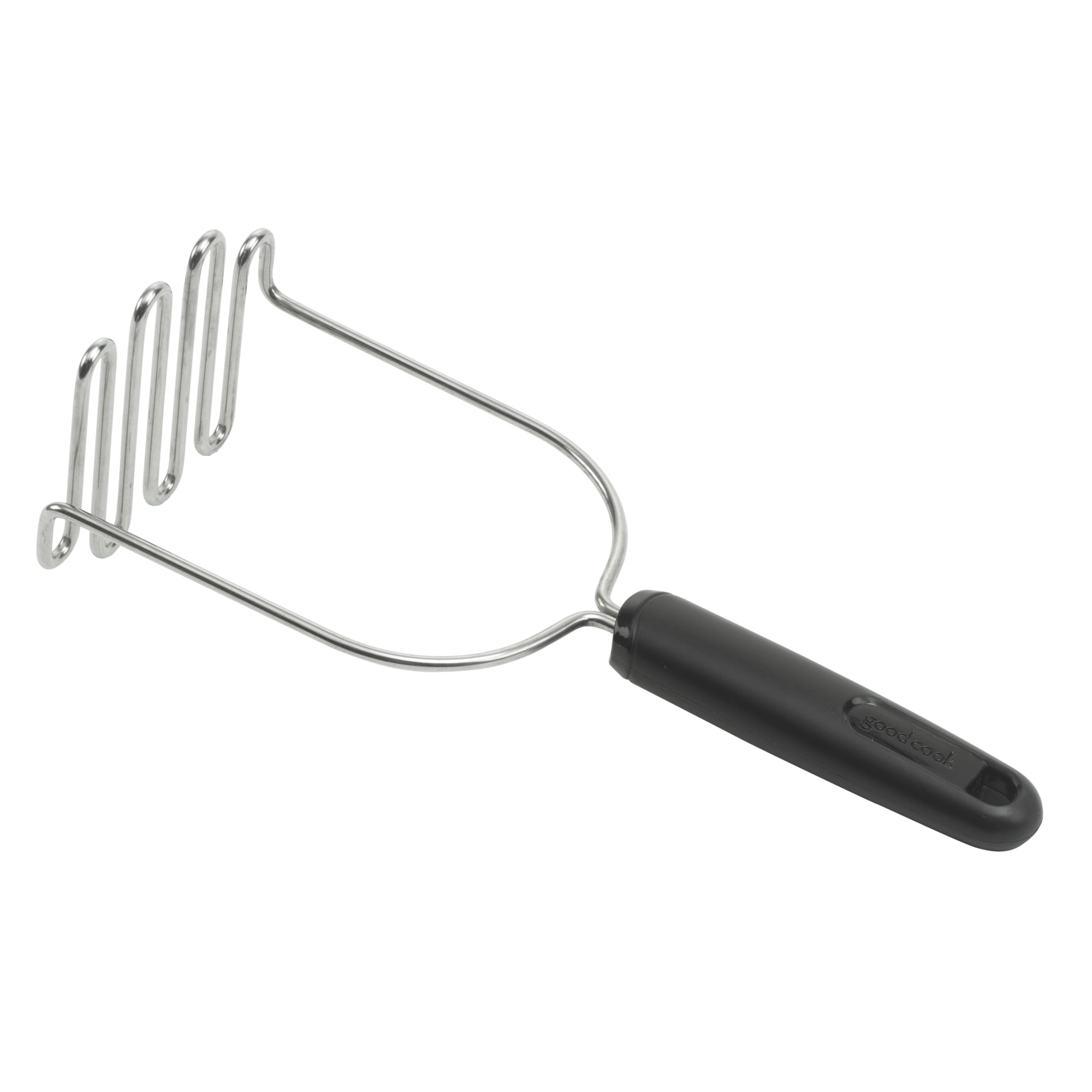 Dropship I Kito Ground Meat Chopper Utensil; Plastic Beef Hamburger Tool;  Potato Masher Black to Sell Online at a Lower Price