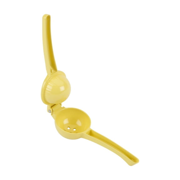 Aluminum Citrus and Lemon Squeezer Manual Fruit Juicer 9.75", Yellow, GoodCook
