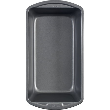 Loaf and Cake Pan 9" x 5", Large E-Z Release, Nonstick Steel, Gray, GoodCook