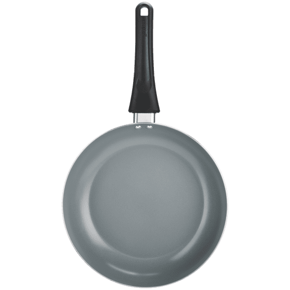 GoodCook Everyday Fry Pan Ceramic Nonstick Aluminum Construction for Even Heating, 10-Inch, Black