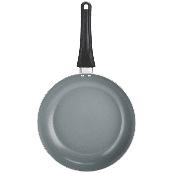 GoodCook Everyday Fry Pan Ceramic Nonstick Aluminum Construction for Even Heating, 10-Inch, Black