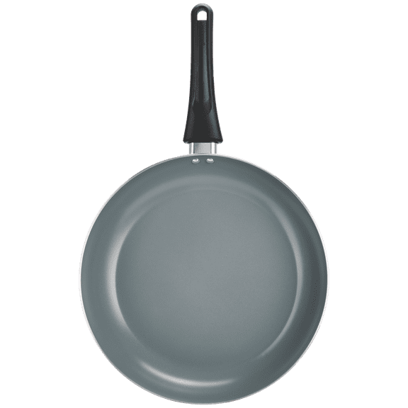 GoodCook Everyday Fry Pan Ceramic Nonstick Aluminum Construction for Even Heating, 11.75-Inch, Black