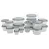 GoodCook 40-Piece Boxed Food Storage Container Set, Made Without BPA and Dishwasher Safe, Well Suited to Refrigerator Organization
