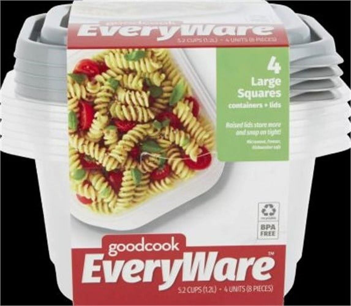 Goodcook Everyware Round 15.7 Cups Food Storage Container - 2pk