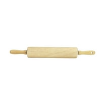 Wood Rolling Pin 10" x 2", Water-Resistant, Wood Barrel Dough Rolling Pin, GoodCook, 1 Piece