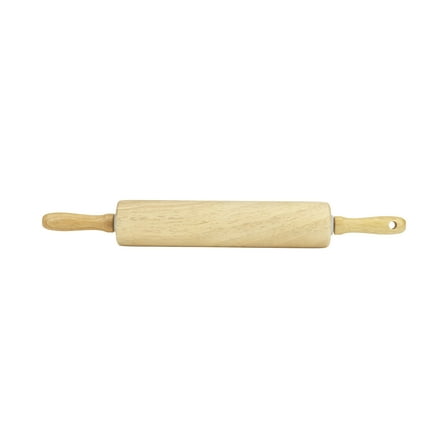 Wood Rolling Pin 10" x 2", Water-Resistant, Wood Barrel Dough Rolling Pin, GoodCook, 1 Piece