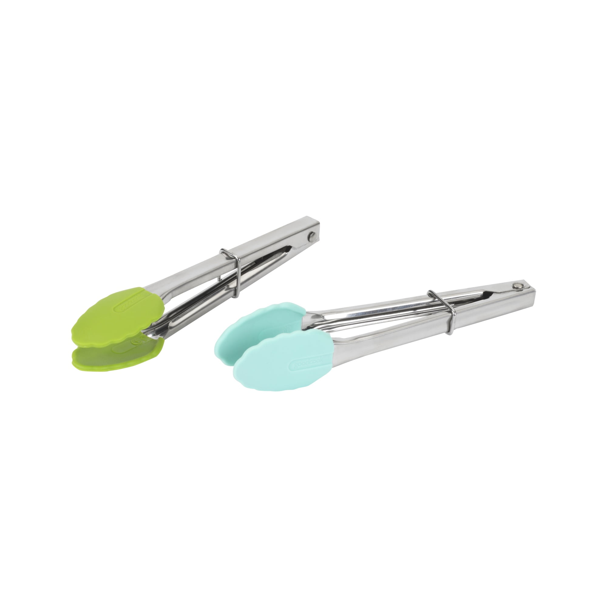 Good Cook Gourmet Stainless Steel Tongs with Silicone - Shop Utensils &  Gadgets at H-E-B
