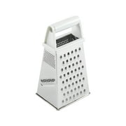 GoodCook Everyday 4-Sided Box Grater, Coarse, Medium, Fine and Slice, Red