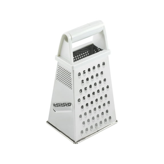 Stainless Steel 4-Sided Box Grater, Coarse, Medium, Fine and Slice, GoodCook