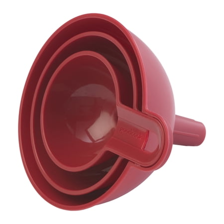 GoodCook Everyday Use Funnels Set of 3 for Kitchen Transfers