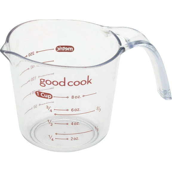 Measuring Cup, Liquid, Clear, GoodCook, 1-Cup