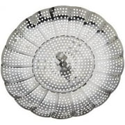 GoodCook Everyday Stainless Steel Collapsible Steamer Basket, Silver
