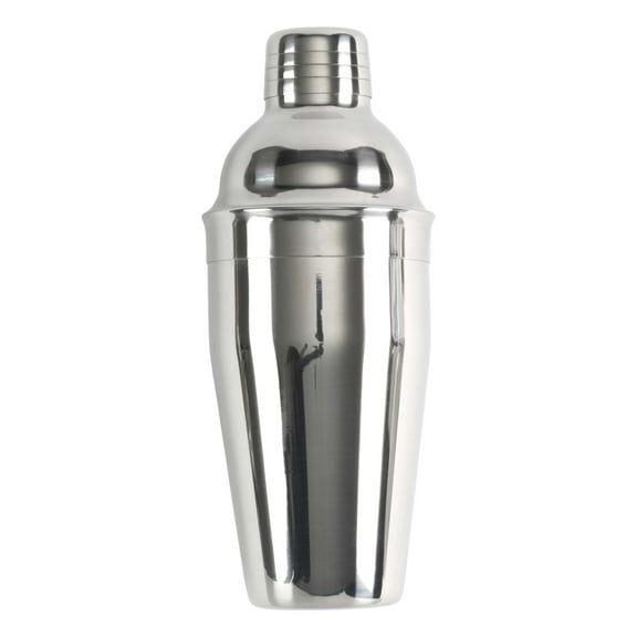 GoodCook Gourmet Cocktail Shaker, 16oz Stainless Steel with 1oz. Jigger Cap Barware