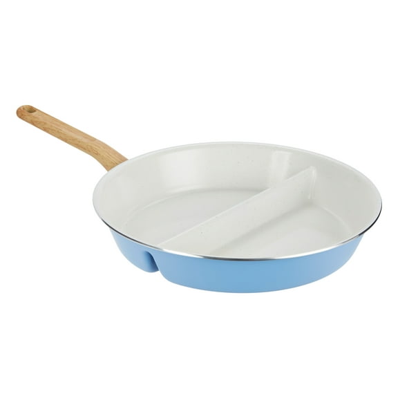 GoodCook Healthy Ceramic Titanium-infused 12" Divided Skillet