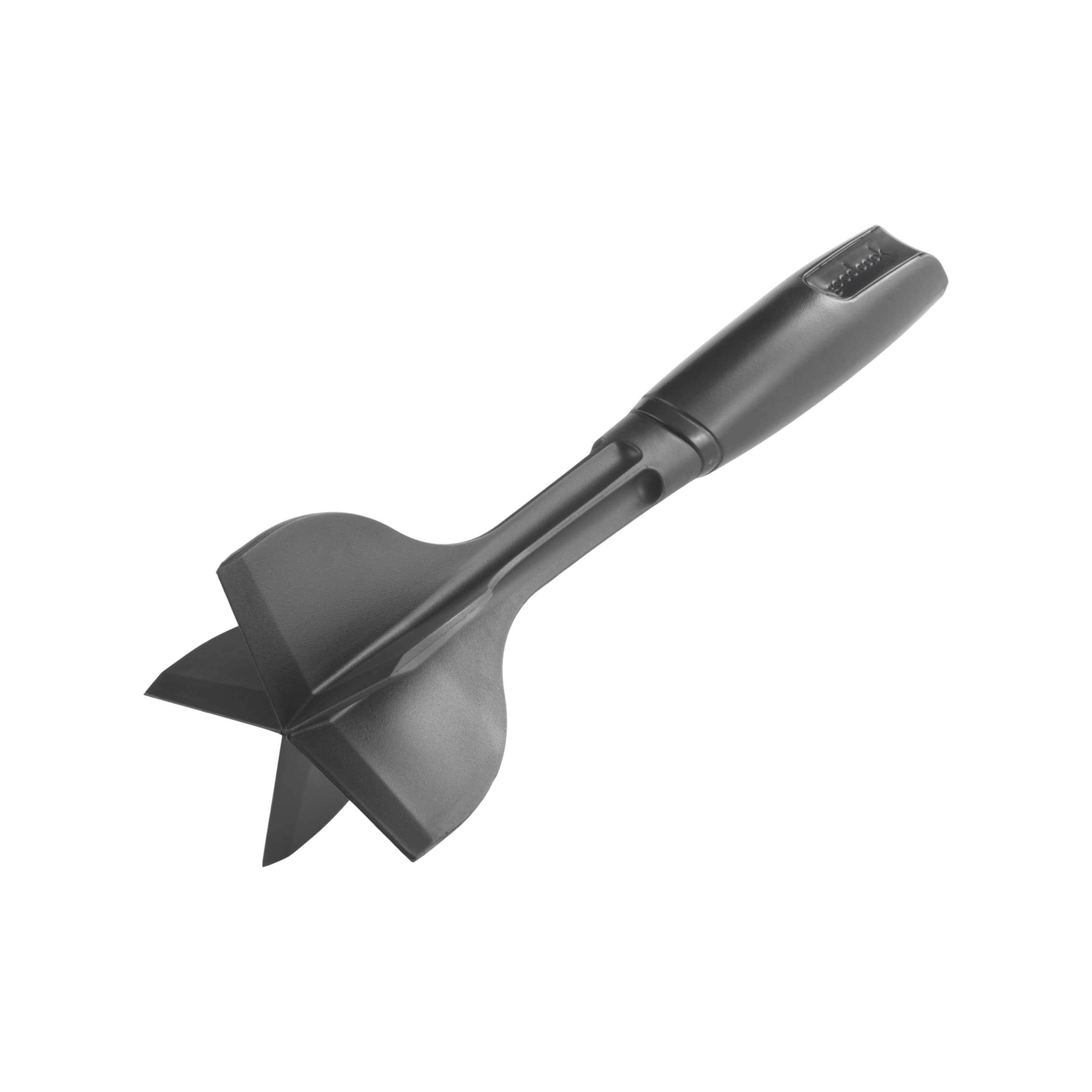 GoodCook Heat-Resistant Nylon Ground Meat Choppers with 5-Blade Heads, Ground Beef and Turkey Mixers and Choppers, Set of 2, Black