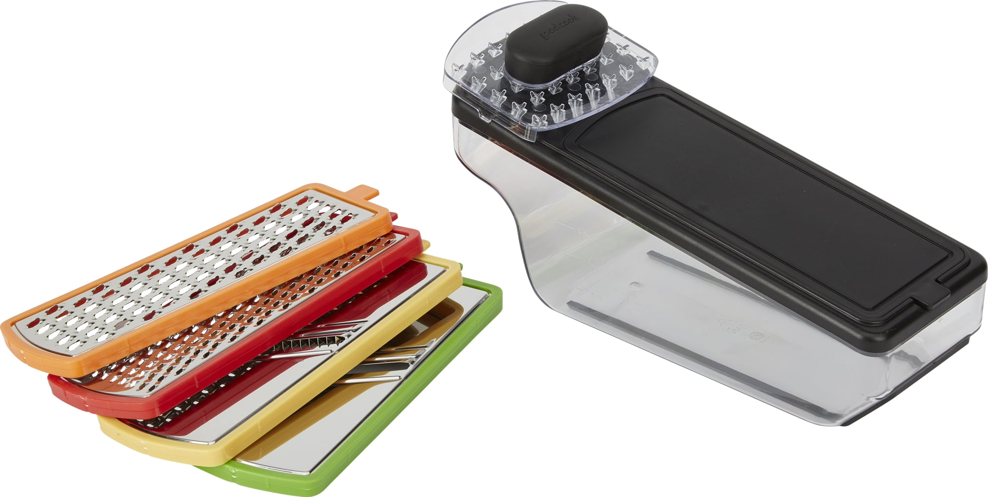 Good Cook 20334 Mandolin Grater Set with 4 Blades