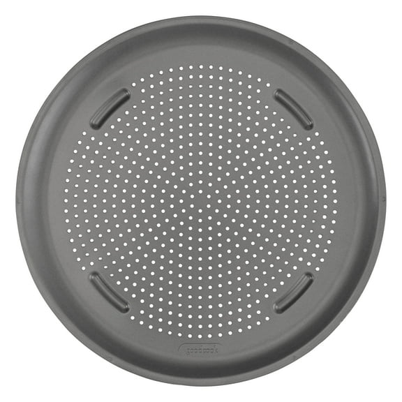 GoodCook Nonstick 16” Pizza Pan, Perforated Round Baking Pan