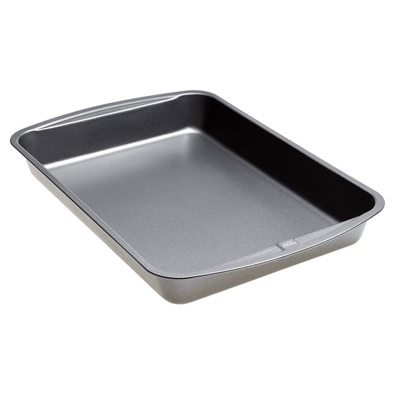 Nonstick Steel Bake & Roast Pan 10" x 14", Gray, Goodcook