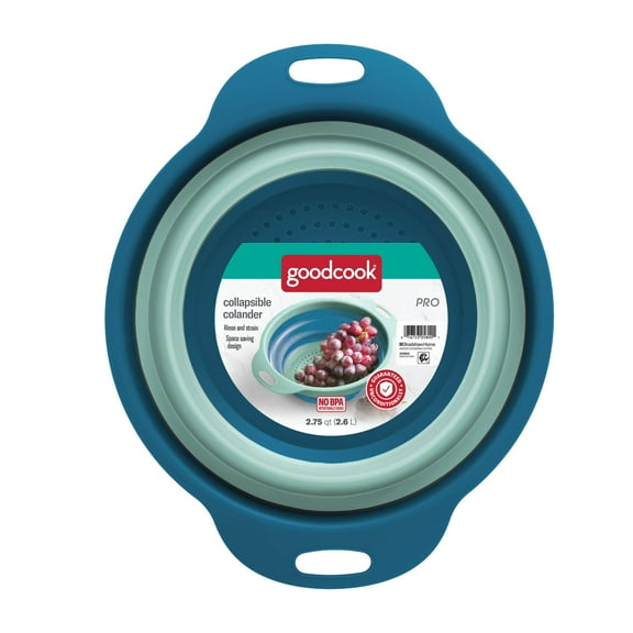 GoodCook PRO Collapsible Colander, 2.75qt