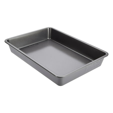 GoodCook PRO Nonstick Carbon Steel Oblong Baking Pan, 9 Inch x 13 Inch, Gray