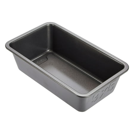 GoodCook PRO Nonstick Steel 9x5 Inch Loaf Pan, Heavy Duty Gray Bakeware