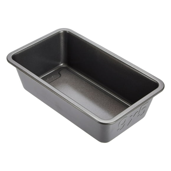 GoodCook PRO Nonstick Steel Loaf Pan, 9" x 5", Gray