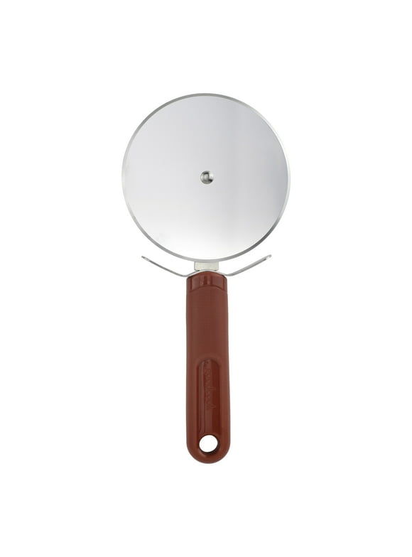 GoodCook PROfreshionals 3.5" Stainless Steel Jumbo Pizza Cutter, Red