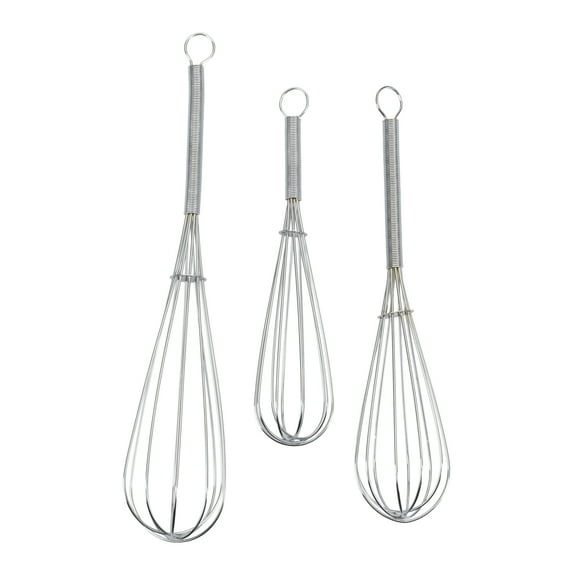 GoodCook PROfreshionals 3-Piece Triple Chrome Plated Balloon Whisk Set, Assorted Sizes