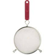 GoodCook PROfreshionals 6 Stainless Steel Mesh Strainer, Red
