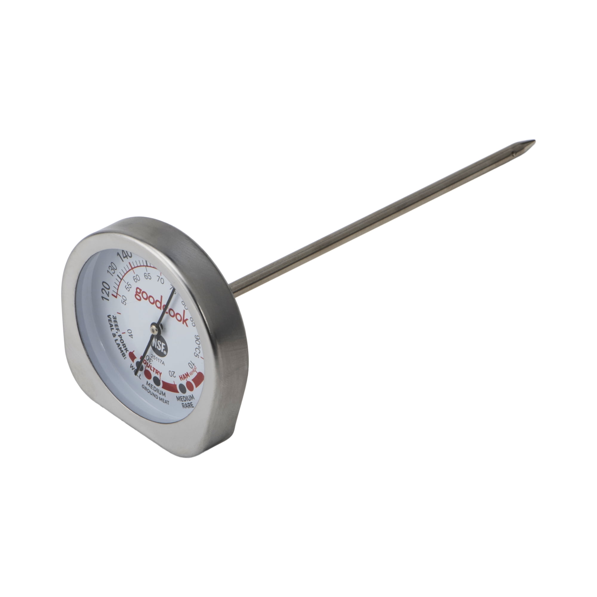 GoodCook PROfreshionals Analog Leave-in Stainless Steel Meat Thermometer
