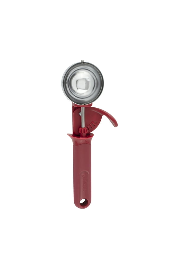 PROfreshionals Self-Defrosting Aluminum Ice Cream Scoop, Red