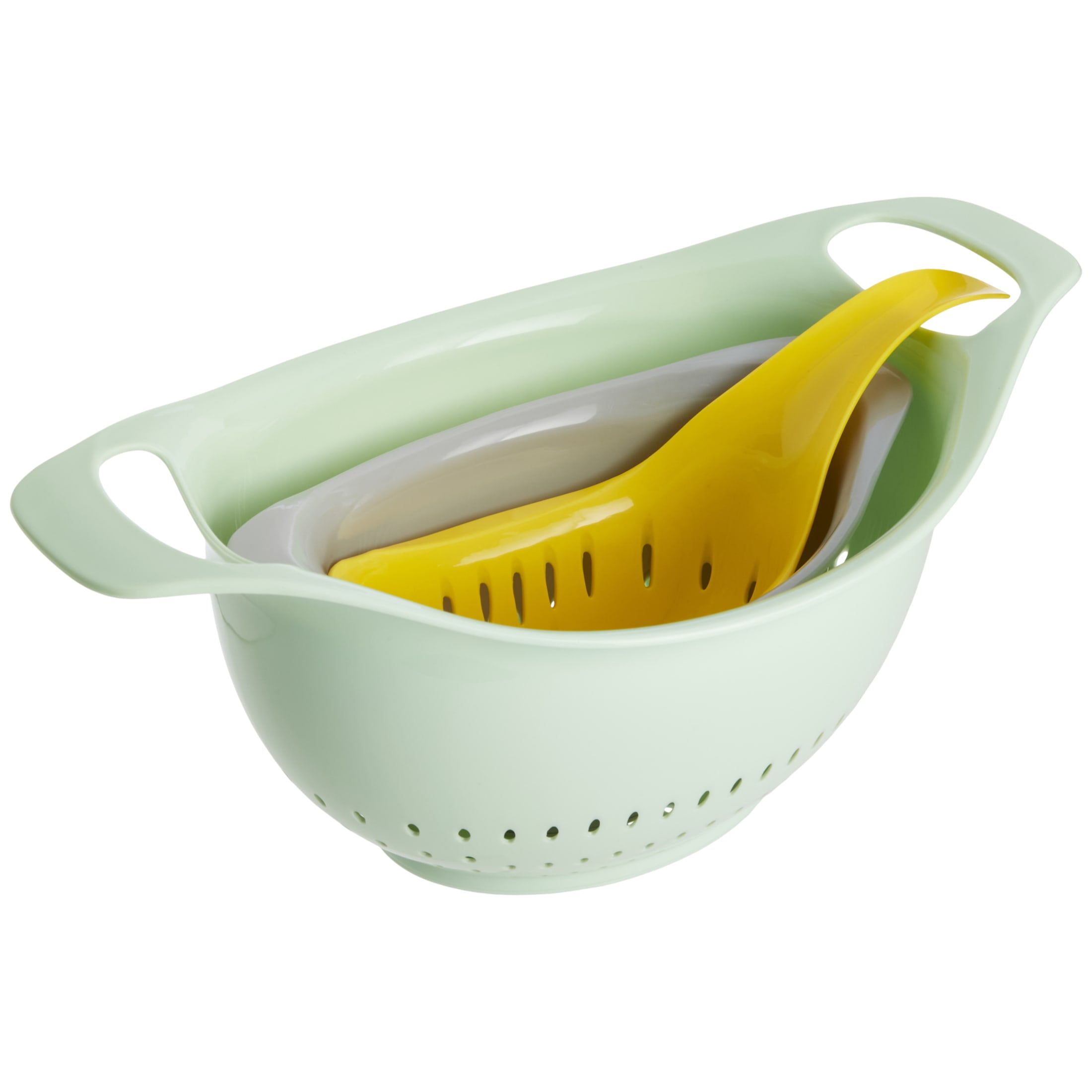 GoodCook PRO 3pc Colander Set - Walmart.com