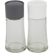 GoodCook Pro Salt & Pepper Shaker Set, Durable Glass 2oz Easy Grip 2 Piece Set