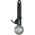 thumbnail image 1 of Ice Cream Scoop, Self-Defrosting Aluminum Trigger Release, Silver/Black, GoodCook, 1 of 6