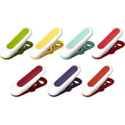 GoodCook 7-Piece Multipurpose Spring Loaded Magnetic Clips Set, Assorted Colors